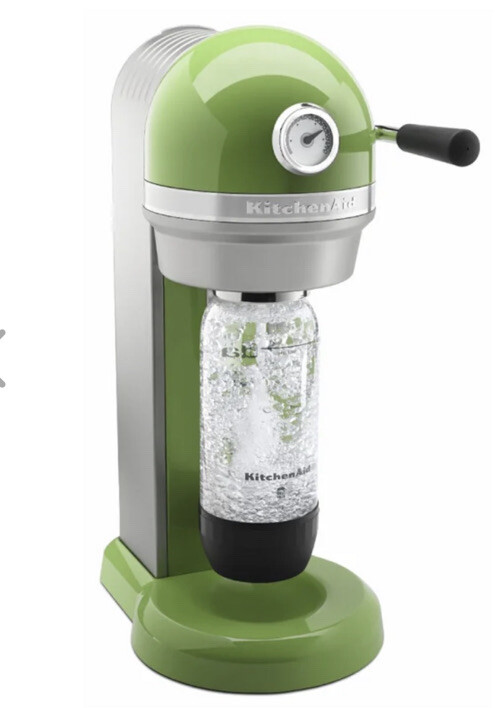 KitchenAid Soda Stream Sparkling Beverage Maker W/ Soft Grip Handle