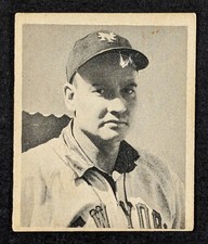 1948 Bowman #9 Walker Cooper New York Giants