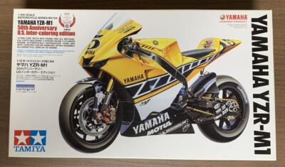 Tamiya 1/12 No.104 Yamaha YZR-M1 50th Anniversary US Intercolor