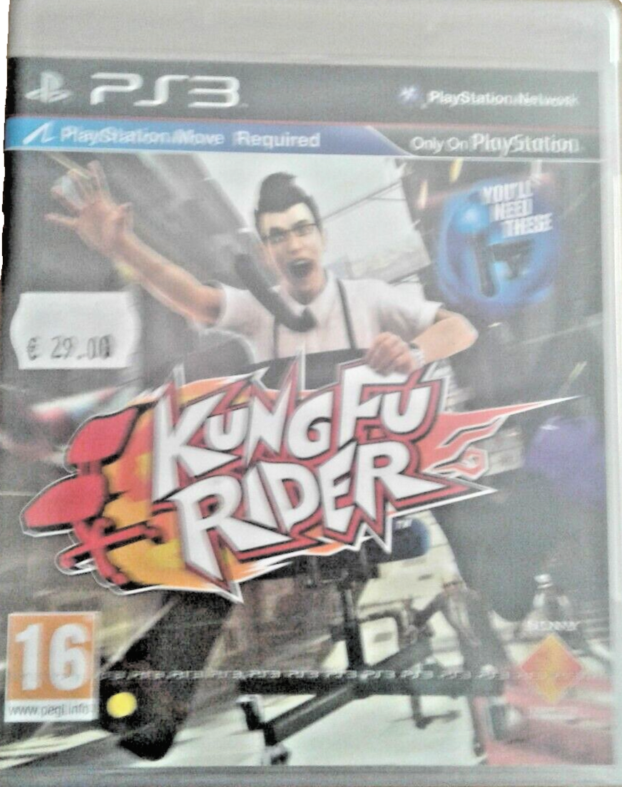 Jeu PS3 Kung Fu Rider Neuf Et Scellé - Version PAL EUR, Jamais Ouvert