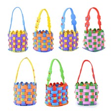 4 Set Basket Making Material Halloween Party Supplies Kids Crafts Materials