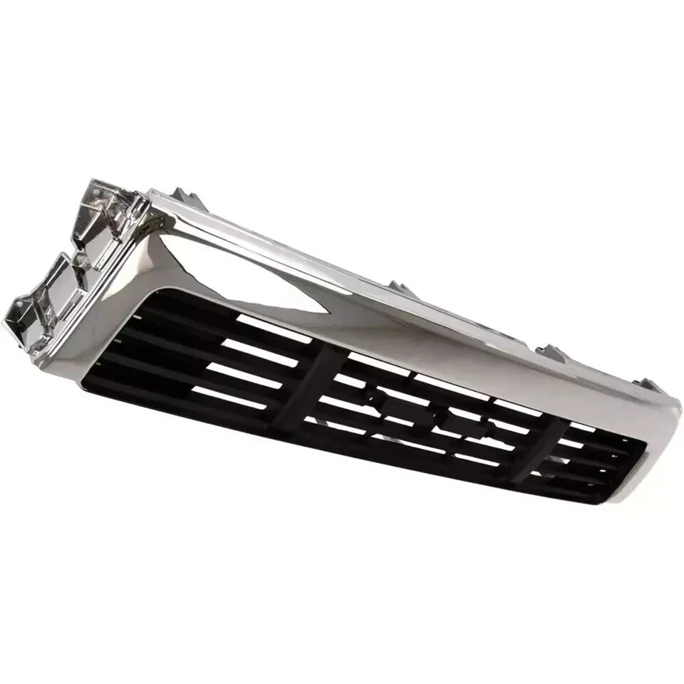 Front Bumper Face Bar Chrome And Grille Assembly For 1989-1991 Toyota Pickup 4WD - Image 2 of 4