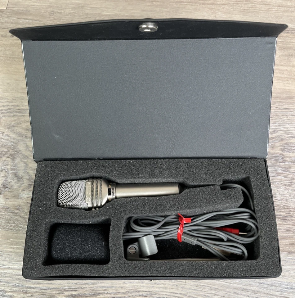 Estuche con soporte de micrófono condensador estéreo SANSUI EM-5 Foto 2 de 4