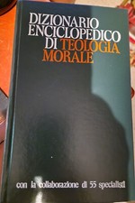 DIZIONARIO ENCICLOPEDICO DI TEOLOGIA MORALE VOLUME NUOVO MAI SFOGLIATO