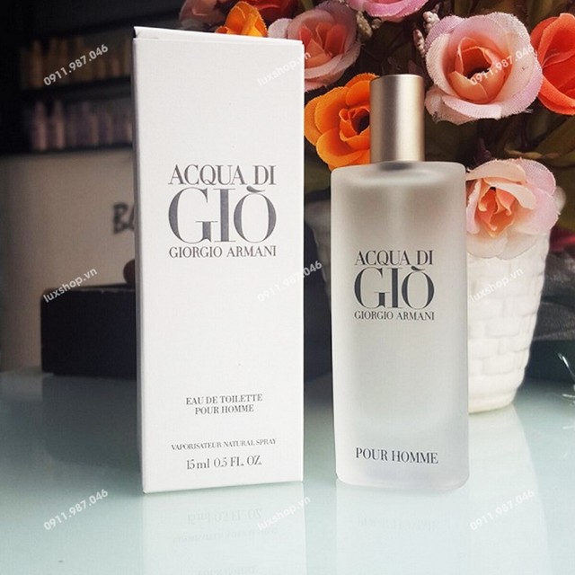 ACQUA Di Gio Giorgio ARMANI Eau De Toilette 2 X 15ml for sale online | eBay