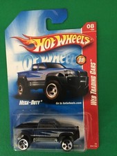 Hot Wheels 1/64 Die Cast Web Trading Cars Mega Duty no 08 of 24 B146