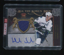 2011-12 Crown Royale All the King's Men AUTO #27 Henrik Sedin /100 UNCIRCULATED