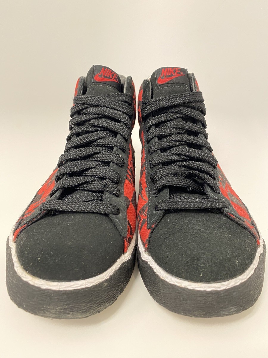Nike x Stussy x Neighborhood Blazer High (Boneyards) Red Nike x Stussy x Neighborhood Blazer High (Boneyards) Red