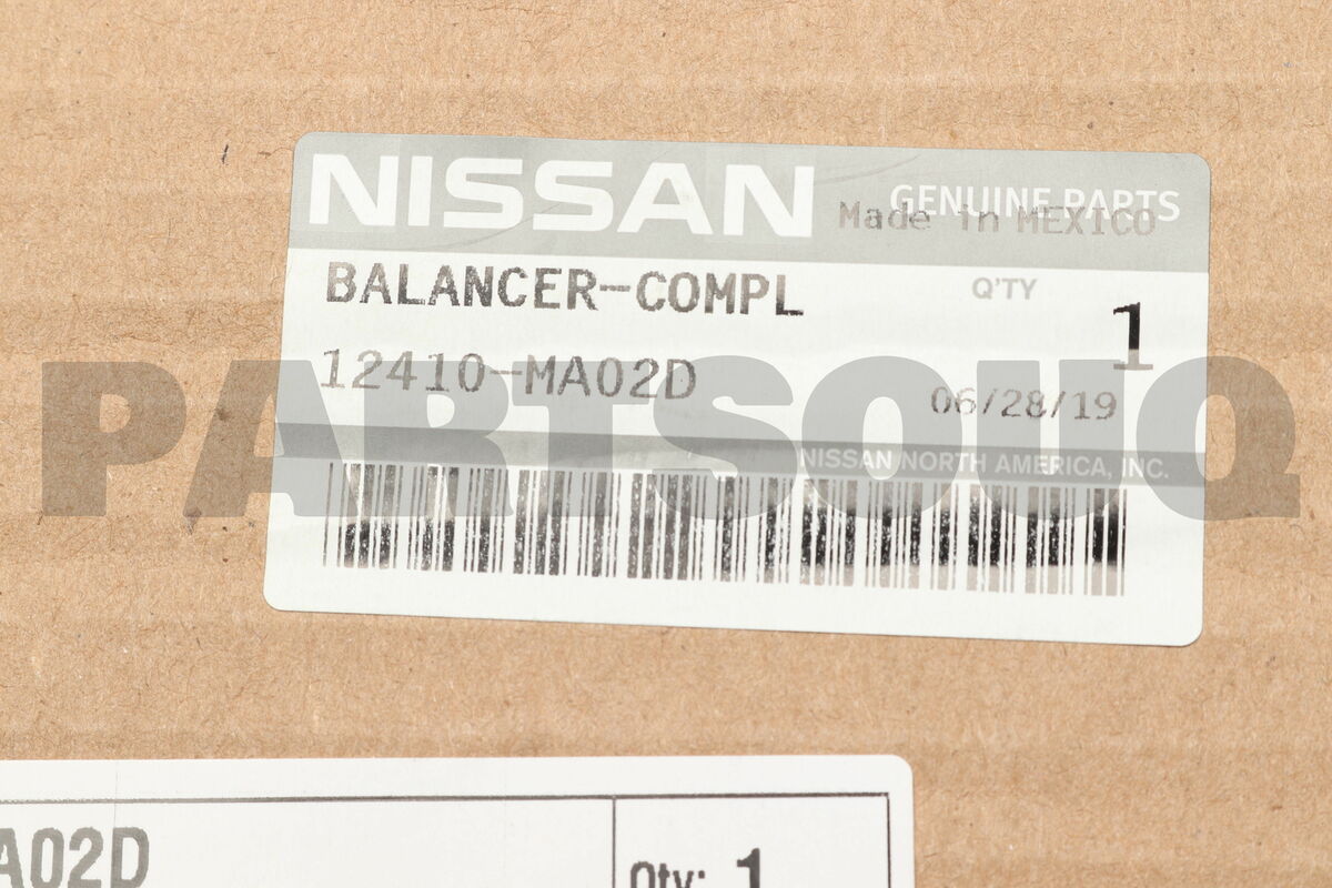 12410MA02D Genuine Nissan BALANCER-COMPLETE 12410-MA02D | eBay 12410MA02D Genuine Nissan BALANCER-COMPLETE 12410-MA02D | eBay