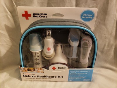 the first years american red cross deluxe baby healthcare and grooming kit