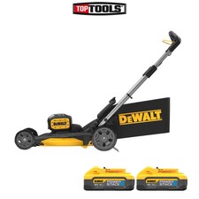 Dewalt DCMWP134 36V XR Brushless Push Lawn Mower 53cm With 2 x 5.0Ah Batteries