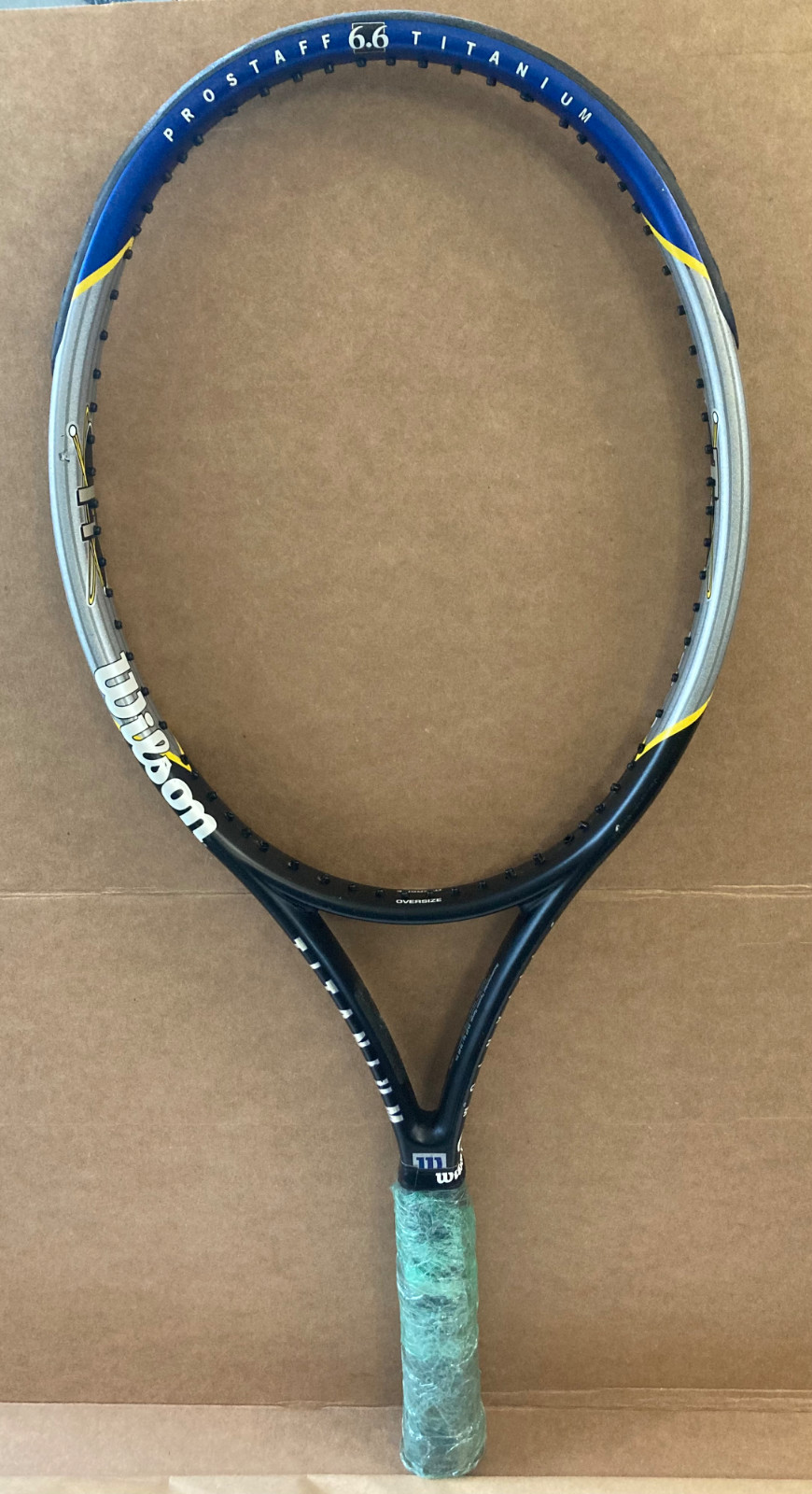 Wilson Pro Staff 6.6 TI Titanium 110 SQ Tennis Racquet 4 1/2 Grip