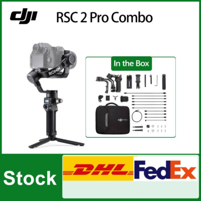 DJI RSC 2 3-Axis Foldable Gimbal stabilizer OLED Screen 3KG