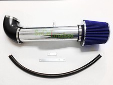 Black Blue Air Intake Kit & Filter For 2011-2016 Jeep Grand Cherokee 5.7L V8