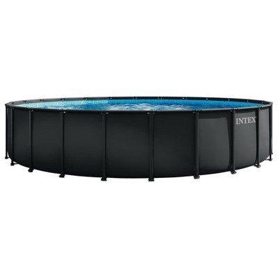 INTEX Ultra XTR 24ft x 52in Round Frame Above Ground Swimming Pool Set with Pump