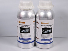 800ml Car Headlight Repair Fluid Headlight Polishing Restoration Polishing 2 Pcs