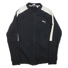 PUMA Herren Trackjacke Schwarz XL