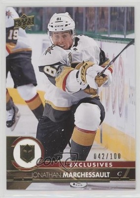 2017-18 Upper Deck Exclusives 42/100 Jonathan Marchessault #435 1u6