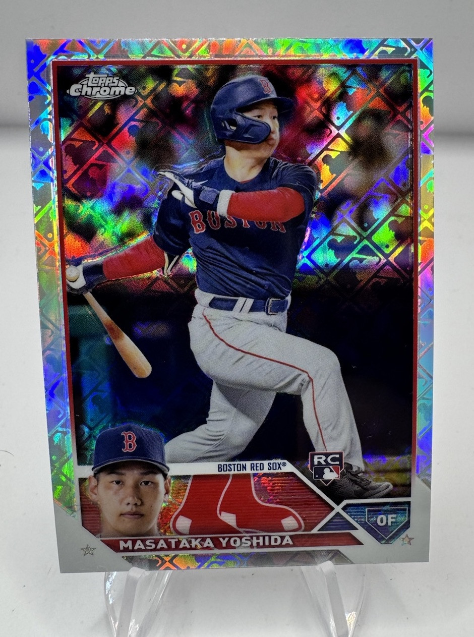 2023 Topps Chrome Logofractor Edition - #167 Masataka Yoshida (RC)