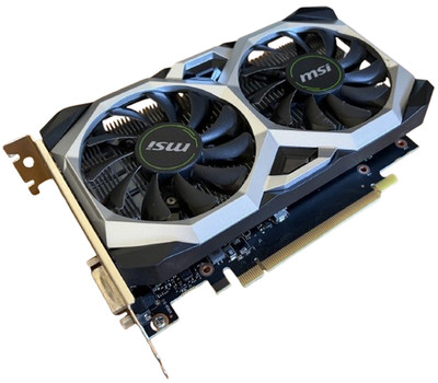 MSI Ventus XS Grafikkarte NVIDIA GeForce GTX 1650 4G 4GB GDDR5 2x