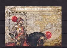 SA27a Belgium 2000 500th Anniv of Birth of Emperor Karl V mint minisheet