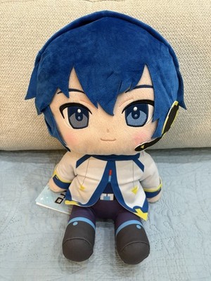 KAITO Hatsune Miku x Round 1 Exclusive Vocaloid Collab 14'' Plush Large NWT