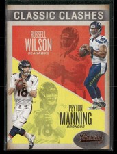 2016 Panini Classics #8 Russell Wilson / Peyton Manning Classic Clashes Bronze