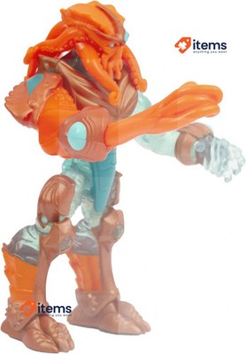 GORMITI - Deluxe Figuren 12 Cm, Serie 3, Alfa Lord Helios, Sortiment 7, Gelenke