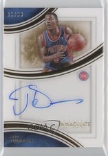 2015 Panini Immaculate Shadowbox Signatures 18/99 Joe Dumars #SS-JD Auto HOF 1u6