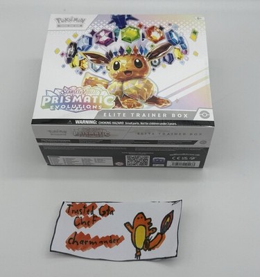 Pokemon TCG Scarlet Violet Prismatic Evolutions Elite Trainer Box ETB NEW