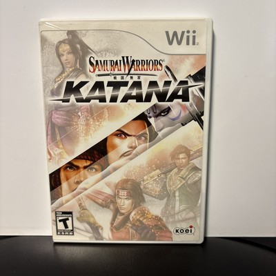 Samurai Warriors: Katana (Nintendo Wii 2008) Complete & Tested Works!!!