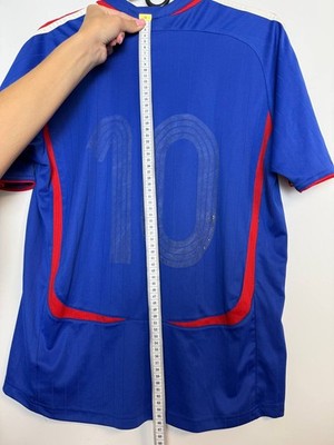 VINTAGE FRANCE Zinedine Zidane Jersey 2006 2008 National Football