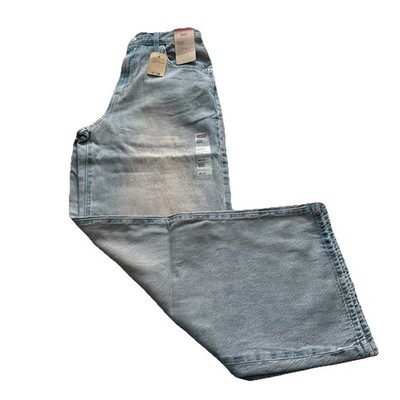 Levi Cinch Baggy 28x31 High Rise Straight Leg Light Wash Loose Hip N Thigh NWT