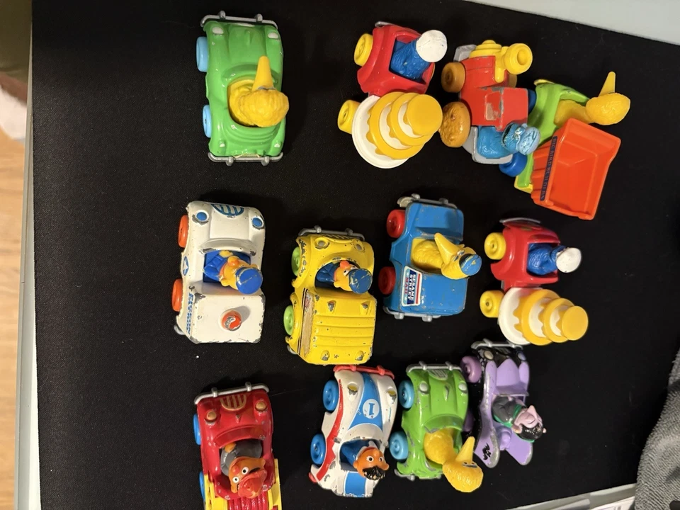 Hasbro 1981 preescolar Sesame Street Car Case Foto 3 de 4