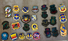 Lot of 34 Vintage U.S. Air Force Military Uniform Patches SAC, -TAC, Air Trainig