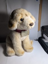 FAO Schwarz 2018 Plush Dog Puppy Golden Retriever Lab 10  Stuffed Toy