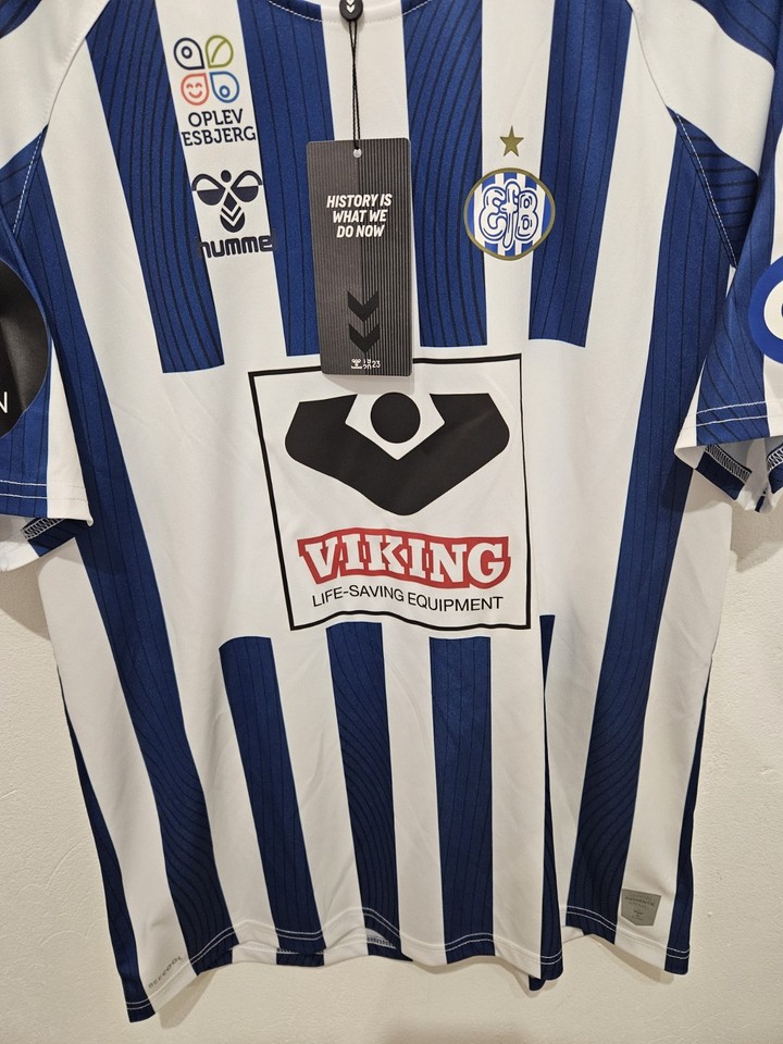 Maillot D'entraînement Hummel – Esbjerg FB – Dbu Bredde – Danemark – Taille M/L