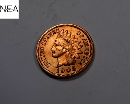 1905 Indian Head Penny Cent ~ AU/Uncirculated ~ ZI713