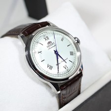 Imagen de Orient Bambino 38MM White Dial Automatic No Date Watch RA-BB0002S