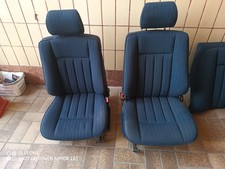 Innenausstattung Sitze Mercedes W124 Limo BLAU Teilverkleidungen 