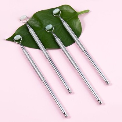 Eye Anti Wrinkle Natural Jade Roller Guasha Skin Scraper Facial Eyes Massager