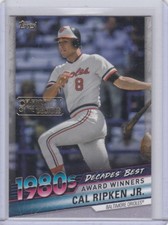 2020 Cal Ripken Jr Topps Decades Best CELEBRATION GOLD SP /100 - CRJR Orioles