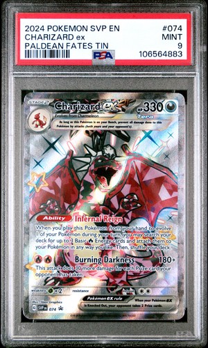 Charizard ex graded PSA 9 for sale on eBay