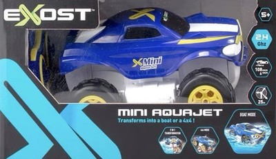 EXOST RC 20252 Mini AQUAJET by Silverlit, 2 in 1: ferngesteuertes Auto und Boot,