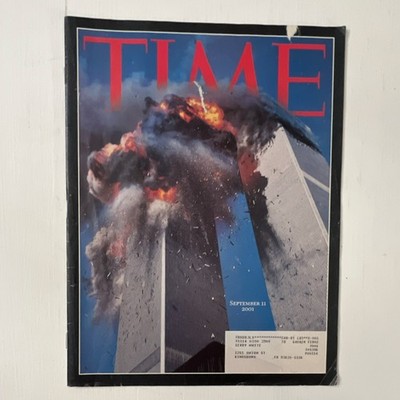 Time Magazine September 2001 Issue September 11 Twin Towers Cover English
