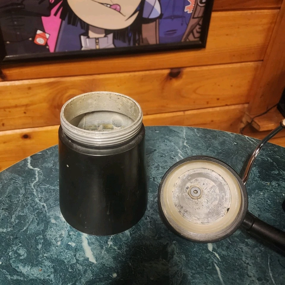 Vintage Stovetop Milk Steamer Moka Pot For Espresso/Latte Works - Image 3 of 3