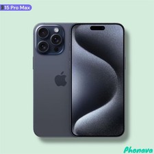 Apple iPhone 15 Pro Max - 256GB - Titan Blau (O2) online kaufen