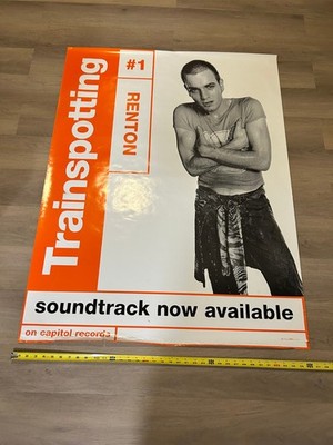 trainspotting 劇場用ポスター ドイツ版 ロビーカード A4 Original VTG Trainspotting Renton Subway Size Poster 48x36 Ewan