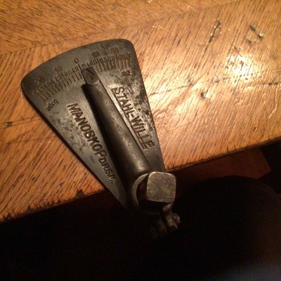 Porsche 356 Stahlwille Manoskop Vintage Torque Wrench 1/2'' Oldtimer DKW.Horch