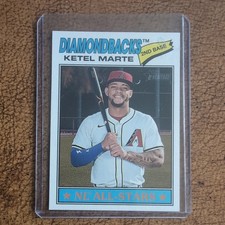 2026 Topps Heritage Baseball Ketel Marte #220 Diamondbacks NL All Stars